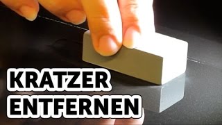 Kratzer entfernen vom Auto vom Autolack  Menzerna Solid Grit hilft dabei [upl. by Wheaton557]