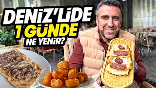 DENİZLİde 1 GÜNDE NE YENİR  DİYARBAKIRdan DENİZLİye LEZZET TURU [upl. by Hopfinger]