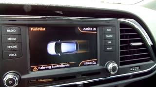 Seat Leon Cupra 265 5F 2014  Parksensoren und optische Einparkhilfe [upl. by Znerol338]