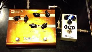 Fulltone OCD v3 vs Seymour Duncan Twin Tube Classic [upl. by Eirena]