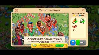 Township Level 43 part 1 тауншип township game townshipgameplay townshipmobile gameplay [upl. by Genny175]