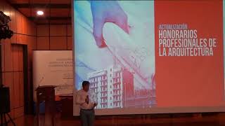 Conferencia quothonorarios profesionales de la arquitecturaquot Tunja [upl. by Aseret]