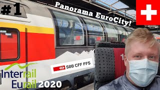 Met de PANORAMATREIN naar ZWITSERLAND  Interrail 1  Borne  Zürich [upl. by Bowden]