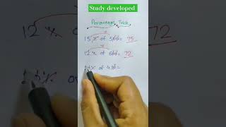 Percentage TricksShortcutsFormula  Percentage Problems Tricks and Shortcuts  DSSSB CTET KVS [upl. by Ahsotal]