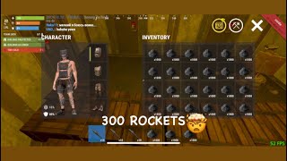 Oxide survival island Solo raid with 300rockets😋 oxidesurvival rust [upl. by Garling]