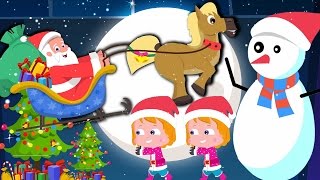 jingle cloches  Chanson Pour les enfants  chant de Noël  Christmas Songs For Kids  Jingle Bells [upl. by Reggis]