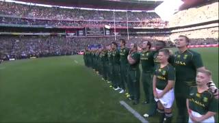 Anthems South Africa vs New Zealand  haka [upl. by Wheaton885]