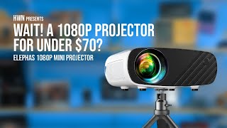 Elephas 1080p Mini Projector Review [upl. by Cozmo48]