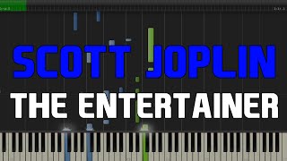 The Entertainer  Scott Joplin Piano Tutorial [upl. by Leahcir880]