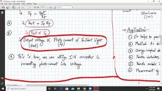 Photo current DetectorApplication of I to V converter [upl. by Annaili]