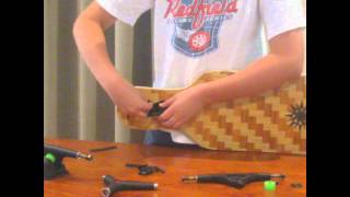 How To Assemble a Drop Through Longboard [upl. by Candis269]