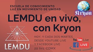 LEMDU EN VIVO CON KRYON 21 mayo 2024 [upl. by Atwekk448]