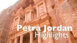 Ancient City of Petra Jordan Highlights and Tips Vlog [upl. by Brody]