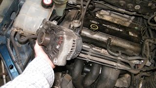 How to change motor mounts on a Ford Focus [upl. by Ferdinand]