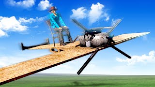 I Built an AIRPLANE to Escape a Wasteland  The Long Drive [upl. by Aerdied889]