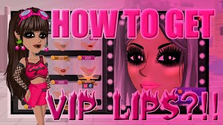 How to get VIP LIPS without VIP ON MSP PATCHED [upl. by Maxma2]