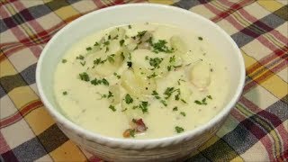 New England Fish Chowder recipe by The Wolfe Pit [upl. by Yllod]