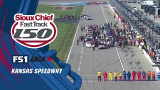 2023 Sioux Chief 150 at Kansas Speedway  ARCA Menards Series [upl. by Gnoh]