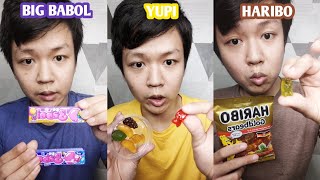 MAKAN SERBA PERMEN BIG BABOL YUPI HARIBO  EATING ASMR  KUMPULAN VIDEO MUKBANG [upl. by Nawak990]