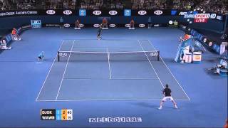 Djokovic vs Wawrinka  Australian open 2013 R4 Highlights HD [upl. by Agbogla]