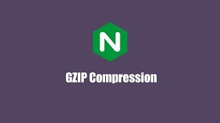 Nginx Tutorials 3  Setup Gzip Compression [upl. by Ahtaga]