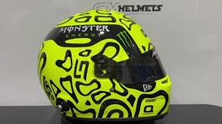 LANDO NORRIS 2024 FORMULA 1 HELMET  MIAMI GP RACEWINNING F1 HELMET [upl. by Frances]