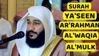 Surah Yasin ArRahman AlMulk amp AlWaqiah  Beautiful recitation  quran [upl. by Baalbeer]