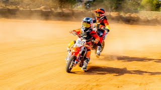 Judah Sakupwanya first Motocross Race at Donnybrook Raceway Harare Zimbabwe 10 September 2022 [upl. by Enomyar]