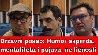 Državni posao Naša stvarnost je toliko iskarikirana da humor nije ni potreban│15 minuta│Južne vesti [upl. by Frey]