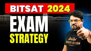 BITSAT 2024 Exam Strategy  Most Important Chapters for BITSAT Exam  Harsh Sir [upl. by Arriek]