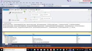 SSIS  Watch Window How to add variables  How To Debug [upl. by Aklog84]