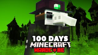 I Spent 100 Days in a Medieval Plague in Hardcore Minecraft Heres What Happened [upl. by Awjan]