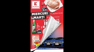 Catalog Kaufland 4 Septembrie  10 Septembrie 2024  Oferta Kaufland din 04092024 [upl. by Aitetel]