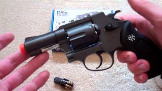 GampG G731 Airsoft Revolver Review [upl. by Ajroj59]