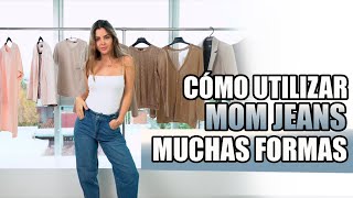 MOM JEANS  CÓMO USARLOS Y COMBINARLOS Dato Petit ✅ Dani Mateluna Asesora de Imagen [upl. by Anohsal976]