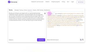 Free Paraphrasing Tool AIHumanizecom  Elevate Your Writing Instantly [upl. by Obmar]