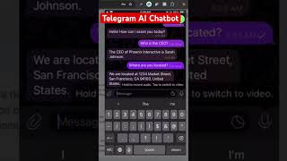 Telegram AI Chatbot Automation OpenAI ChatGPT telegrambot [upl. by Berny]