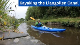 Kayaking the Llangollen Canal [upl. by Andromada]