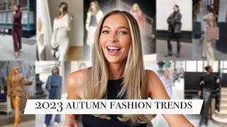 TOP 10 AUTUMN FASHION TRENDS FOR 2023  ALEXXCOLL [upl. by Dalpe]