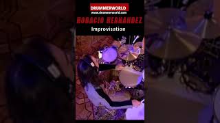 Horacio Hernandez S H O R T Drum Solo Improvisation horaciohernandez drummerworld [upl. by Dyol]