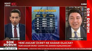 Milyonların Gözü Bu Haberde Yeni Asgari Ücret Ne Kadar Olacak [upl. by Enuj]