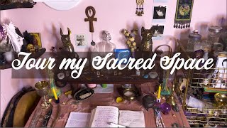 TOUR MY SACRED SPACE  all my altars amp spiritual tools [upl. by Vivian]