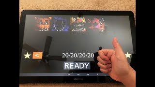 FNAF 2 REMASTERED Custom Night GIGANTIC TABLET 20202020 Tutorial [upl. by Stanzel473]