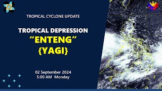 Press Briefing Tropical Storm EntengPH YAGI  930 AM Update September 2 2024  Monday [upl. by Ness786]