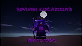 Devil Spawn locations and info  Clover retribution [upl. by Haig156]