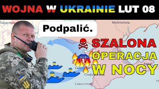 08 LUT Ukraińscy Specjalsi ZDOBYLI I SPALILI ROSYJSKĄ BAZĘ  Wojna w Ukrainie Wyjaśniona [upl. by Rayford274]