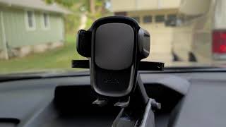 IOttie Easy One Touch 5 Smartphone Car Mount Installation [upl. by Bates]