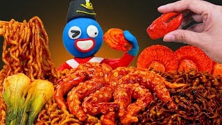 SEAFOOD Feast Giant Octopus Leg amp King Crab 배고픔을 달래줄 해산물 잔치 Mukbang Asmr [upl. by Nylirehs]