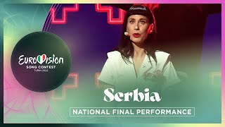 Konstrakta  In Corpore Sano  Serbia 🇷🇸  National Final Performance  Eurovision 2022 [upl. by Alyakem]