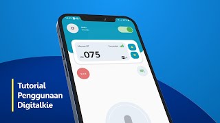 Cara Penggunaan Aplikasi HT Digital Digitalkie [upl. by Brnaba]